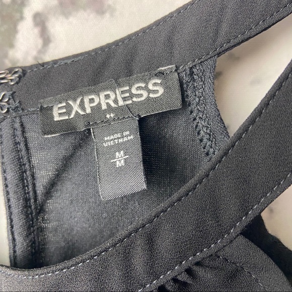 Express High Neck Two strap tank top - Picture 6 of 8